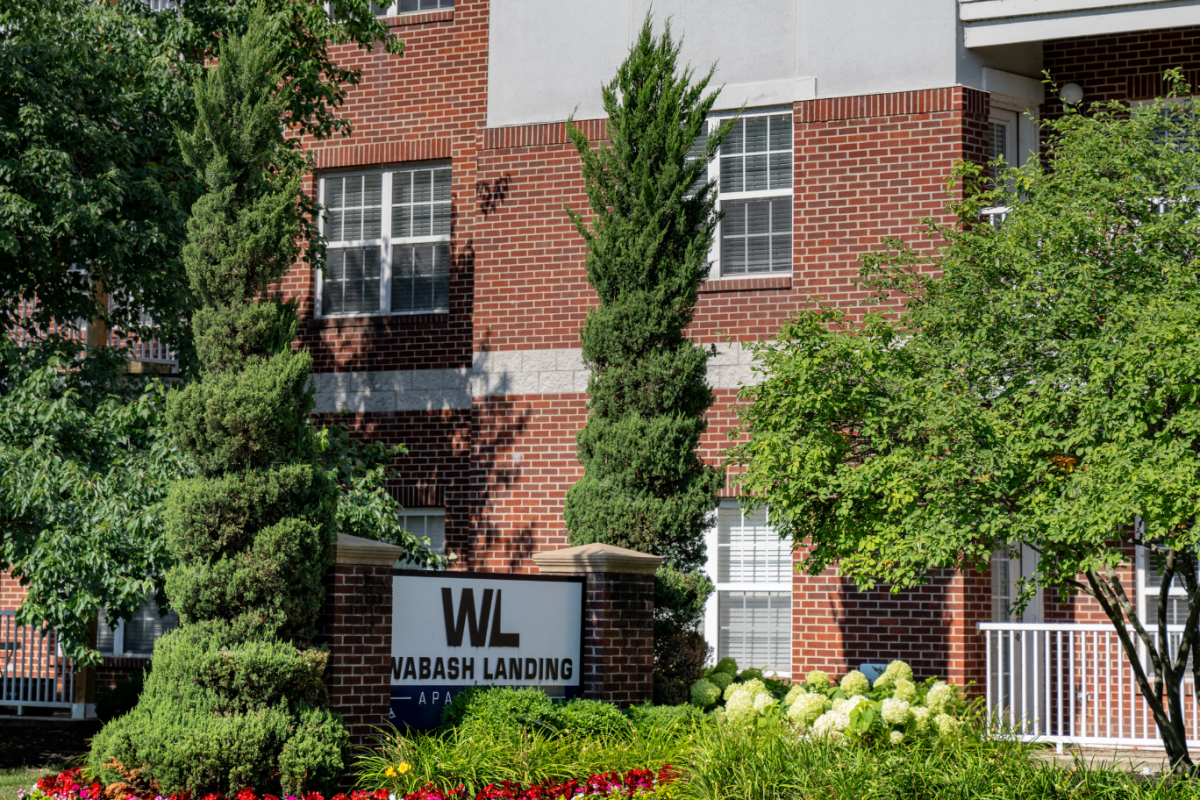 Exterior with Sign
